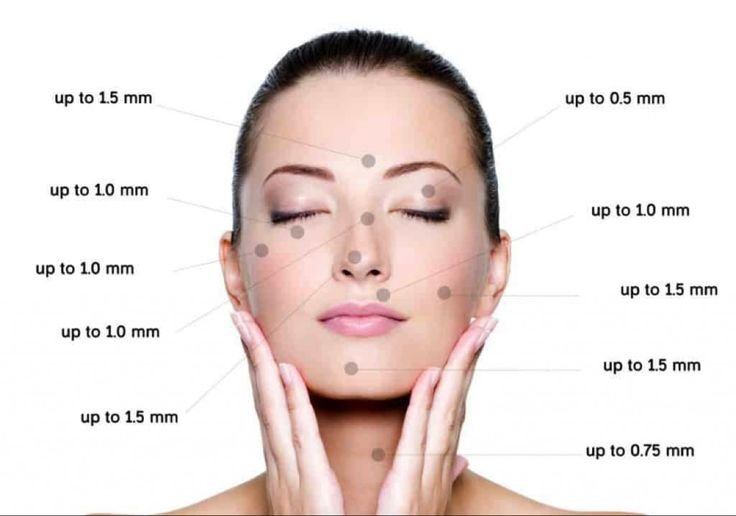 A doctor demonstrating a Dermapen and Vital Injector